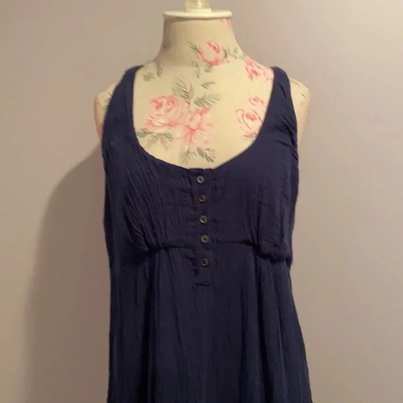 Soft Joie lined navy maxi racer back dress size small - Picture 2 of 12